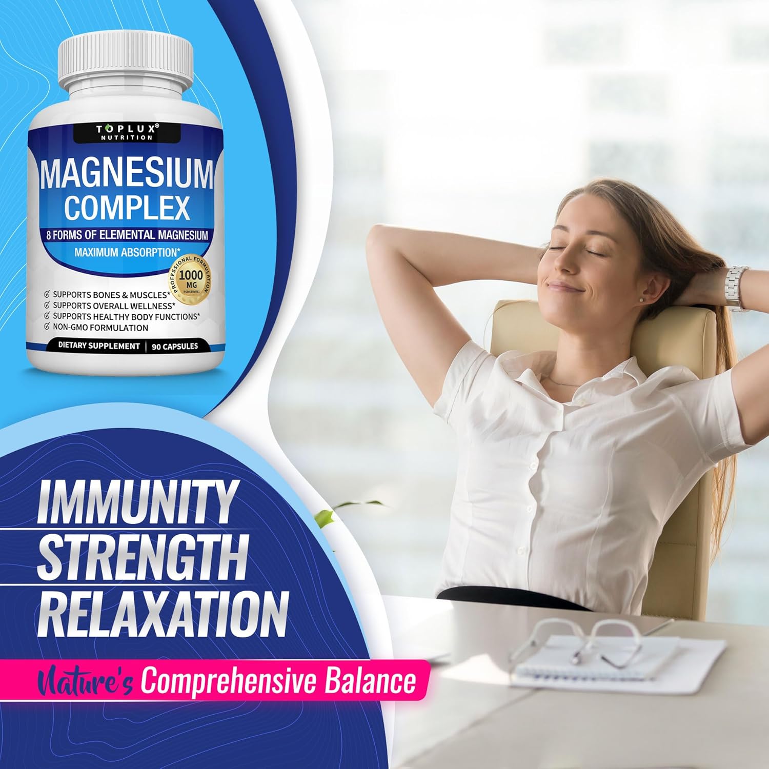 Magnesium Complex 8-in-1 Blend