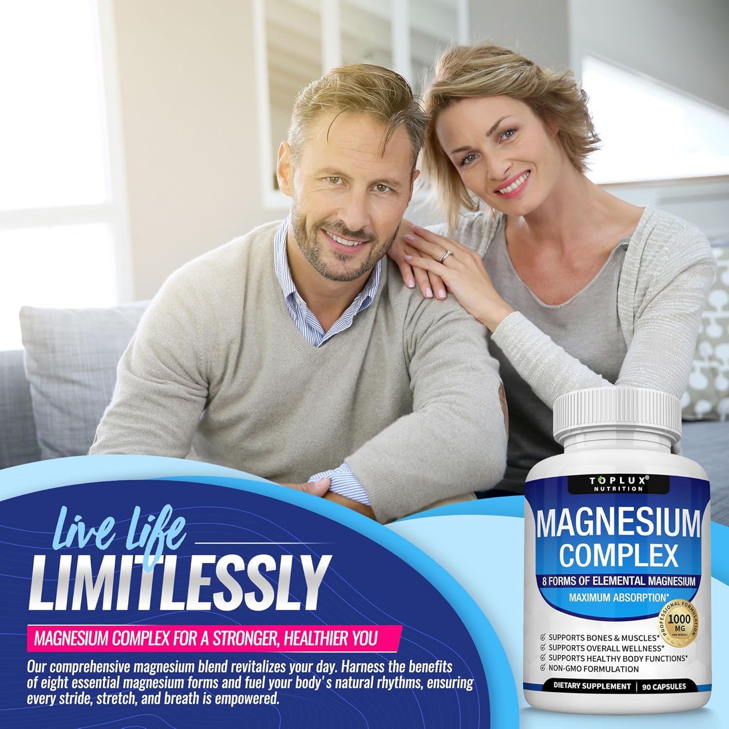 Magnesium Complex 8-in-1 Blend